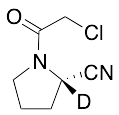 (2S)-1-(2-Chloroacetyl)-2-9-pyrrolidinecarbonitrile-d1