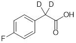 (4-Fluorophenyl)acetic-Alpha,Alpha-d2 Acid