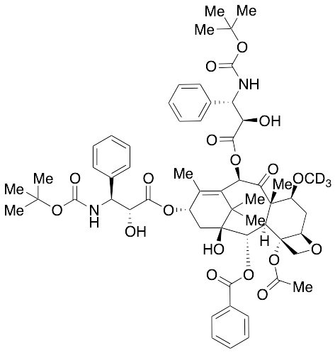 7-Methyl-10-(2-hydroxy-3-N-Boc-3-phenylpropionyl) Docetaxel-D3