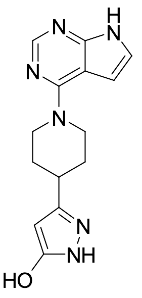 3-(1-(7H-Pyrrolo[2,3-d]pyrimidin-4-yl)piperidin-4-yl)-1H-pyrazol-5-ol