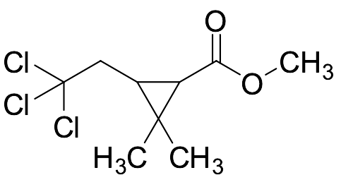 Methyl 2,2-Dimethyl-3-(2,2,2-trichloroethyl)cyclopropane-1-carboxylate-"cis major"