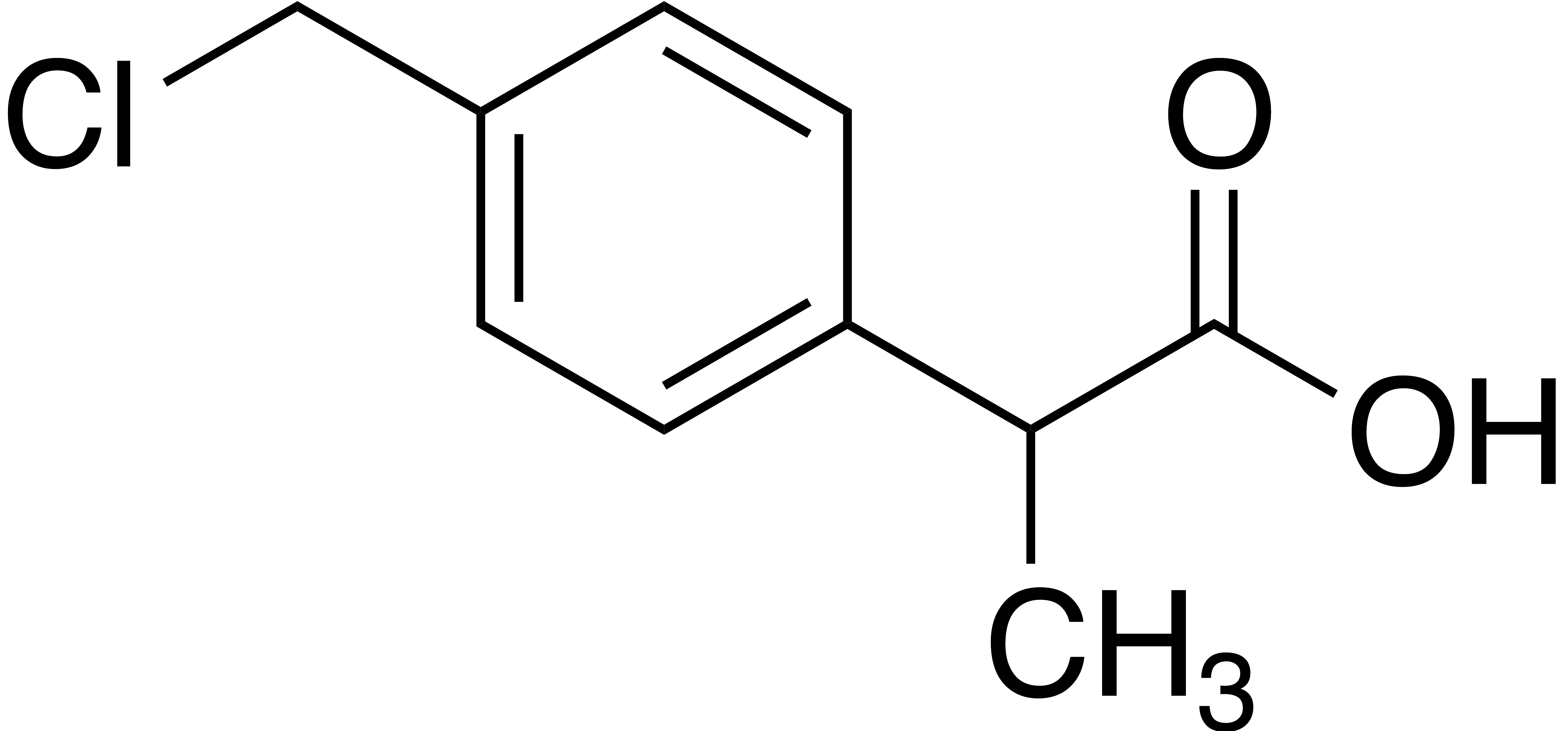 2-(4-(Chloromethyl)phenyl)propanoic Acid