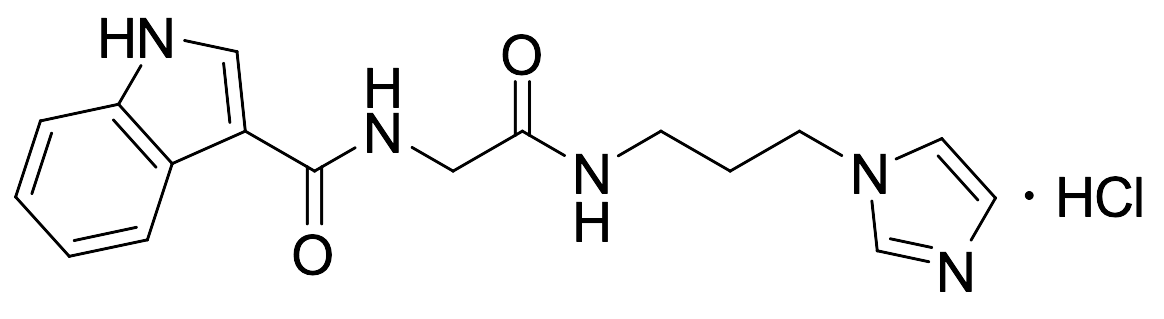 N-[2-[[3-(1H-Imidazol-1-yl)propyl]amino]-2-oxoethyl]-1H-indole-3-carboxamide Hydrochloride