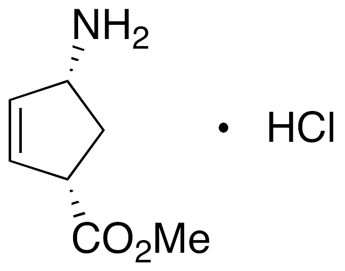 (1S,4R)-Methyl-4-aminocyclopentyl-2-enecarboxylate Hydrochloride