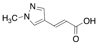 (2E)-3-(1-Methyl-1H-pyrazol-4-yl)-2-propenoic Acid