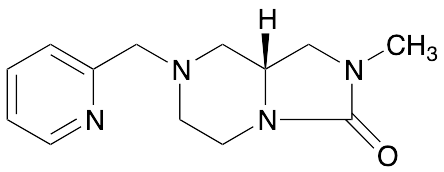 (8aR)-Hexahydro-2-methyl-7-(2-pyridinylmethyl)-imidazo[1,5-a]pyrazin-3(2H)-one