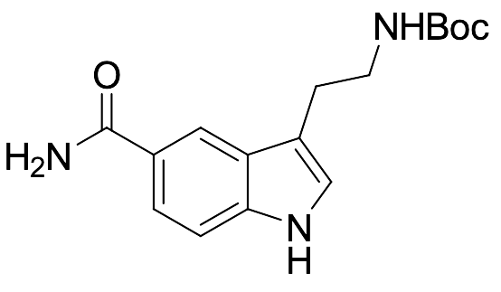 N-tert-Butoxycarbonyl-2-(5-carbamoyl-1H-indol-3-yl)ethylamine