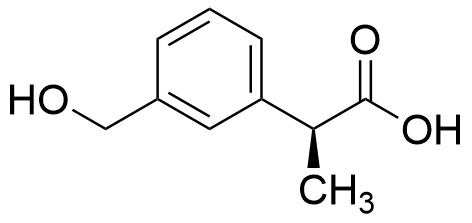 (S)-3-(Hydroxymethyl)-alpha-methylbenzeneacetic Acid (Ketoprofen Impurity)