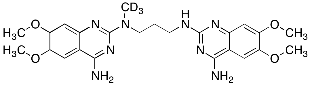 N-Des-tetrahydrofuran N-(6,7-Dimethoxy-4,4a-dihydroquinazolin-4-amine) Alfuzosin-d3