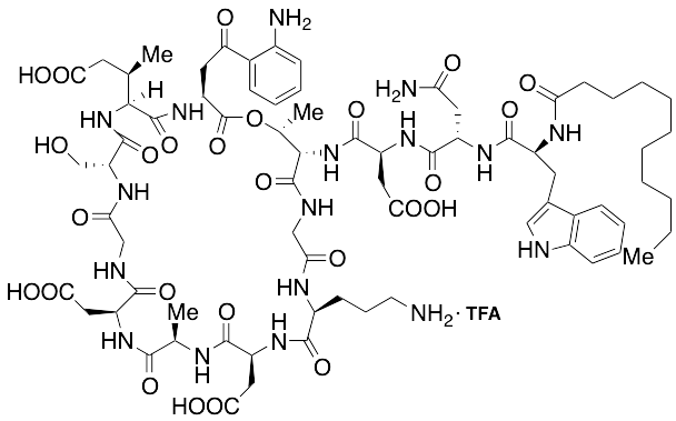 N-Desdecanoyl, N-(Undecanoyl) Daptomycin