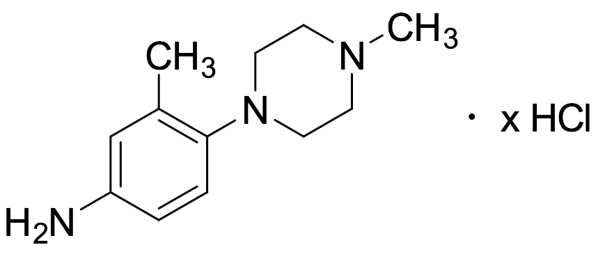 3-Methyl-4-(4-methylpiperazin-1-yl)aniline Hydrochloride Salt