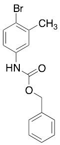 N-​(4-​Bromo-​3-​methylphenyl)​-carbamic Acid Phenylmethyl Ester