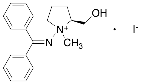 (2S)-1-Methyl-1-[N-(diphenylmethylene)]-2-hydroxymethylpyrrolidine, Hydrazonium Iodide