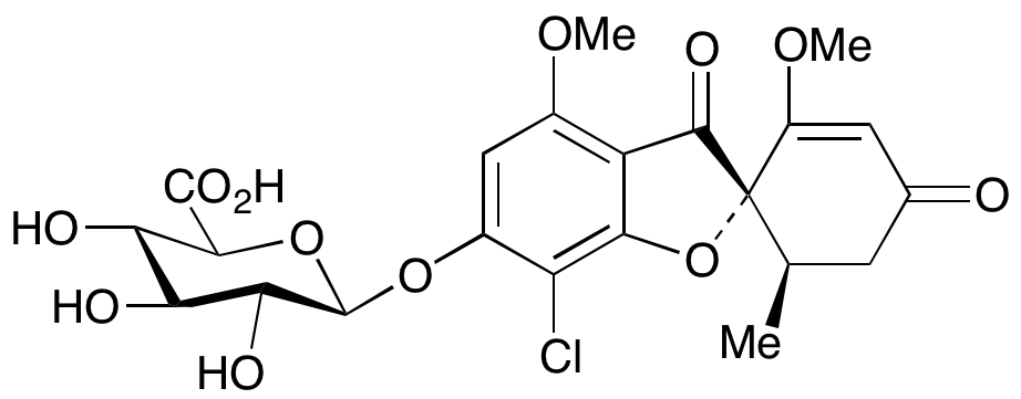 6-Demethylgriseofulvin glucuronide