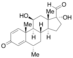 11beta,17alphalpha-Dihydroxy-6alpha-methyl-3-oxo-androsta-1,4-diene-17-carboxaldehyde