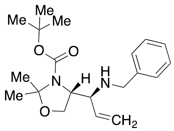 (4R)-2,2-Dimethyl-4-[(1S)-1-[(phenylmethyl)amino]-2-propen-1-yl]-3-oxazolidinecarboxylic Acid 1,1-Dimethylethyl Ester