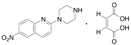 6-Nitroquipazine Malate Salt