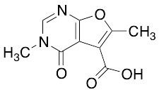 3,6-dimethyl-4-oxo-3,4-dihydrofuro[2,3-d]pyrimidine-5-carboxylic Acid