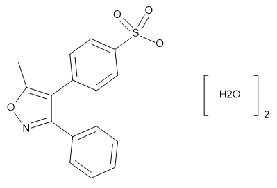 4-(5-Methyl-3-phenylisoxazol-4-yl)benzenesulfonic Acid Dihydrate (Valdecoxib Sulfonic Acid Dihydrate)