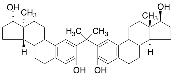 (13S,13’S,14S,14’S,17S,17’S)-2,2’-(Propane-2,2-diyl)bis(13-methyl-7,8,9,11,12,13,14,15,16,17-decohydro-6H-cyclopenta[a]phenanthrene-3,17-diol)