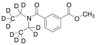 3-[(Diethylamino)carbonyl]benzoic-d10 Acid Methyl Ester