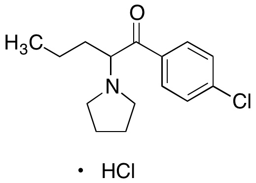 1-(4-chlorophenyl)-2-(1-pyrrolidinyl)-1-Pentanone hydrochloride