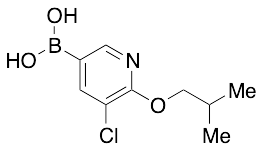 B-[5-Chloro-6-(2-methylpropoxy)-3-pyridinyl]-boronic Acid