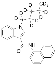 N-1-Naphthalenyl-1-pentyl-1H-indole-3-carboxamide-d11