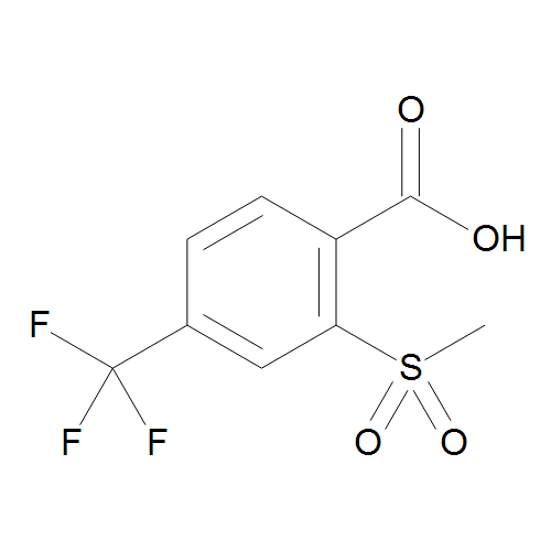 2-Methylsulfonyl-4-trifluoromethylbenzoic Acid