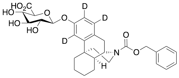 N-Benzyloxycarbonyl N-Desmethyl Dextrorphan-d3 Beta-D-O-Glucuronide