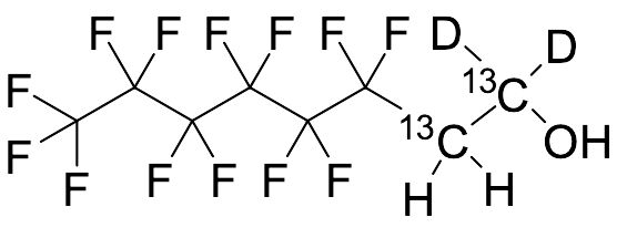 2-Perfluorohexyl-[1,1-2H2]-[1,2-13C2]-ethanol