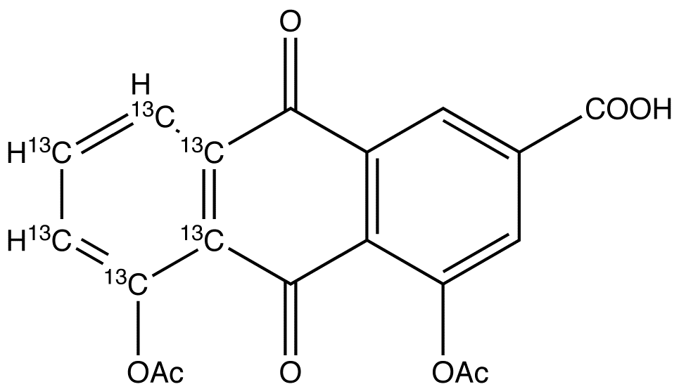 Diacerein-13C6 (>85%)