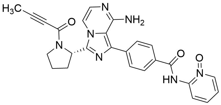 Acalabrutinib-pyridine-N-oxide