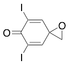 5,7-Diiodo-1-oxaspiro[2.5]octa-4,7-dien-6-one