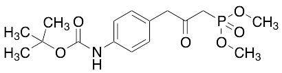 [3-(4-tert-Butoxycarbonylamino-phenyl)-2-oxo-propyl]-phosphonic Acid Dimethyl Ester