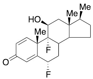 17-Dehydroxy-17-des(hydroxyacetyl)-17beta-methyl-6alpha,9alpha-Difluoroprednisolone