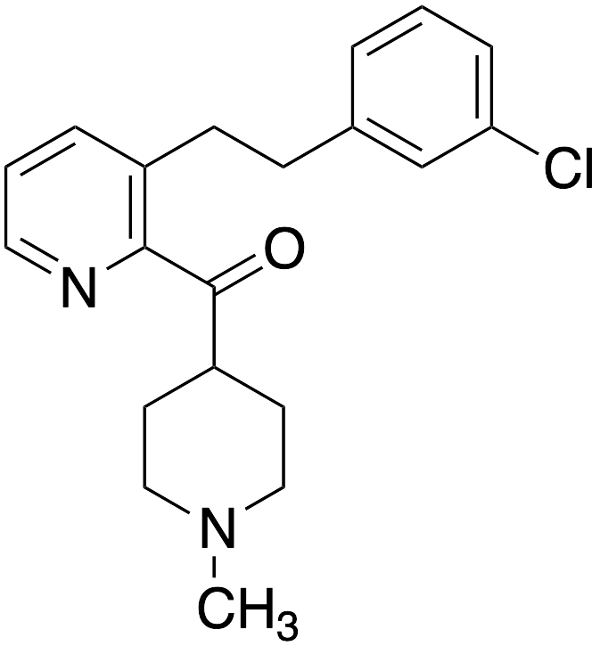 [3-[2-(3-Chlorophenyl)ethyl]-2-pyridinyl](1-methyl-4-piperidinyl)methanone (Loratadine Ketone Impurity)