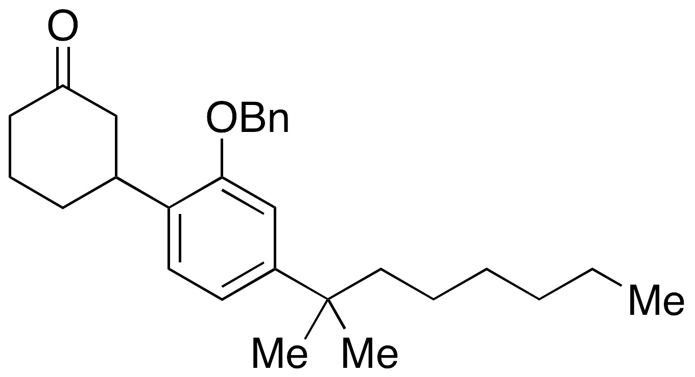 3-[4-(1,1-Dimethylheptyl)-2-(phenylmethoxy)phenyl]cyclohexanone
