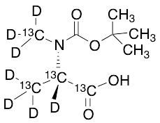 [13C4D7]-N-Boc-N-Me-L-Alanine