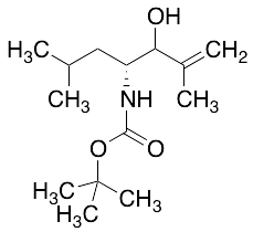rac-N-​[(1R)​-​2-​Hydroxy-​3-​methyl-​1-​(2-​methylpropyl)​-​3-​buten-​1-​yl]​-​carbamic Acid 1,​1-​Dimethylethyl Ester