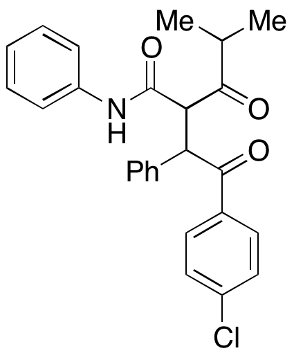 4-​Chloro-​a-​(2-​methyl-​1-​oxopropyl)​-​gamma-​oxo-​N,​b-​diphenyl-benzenebutanamide