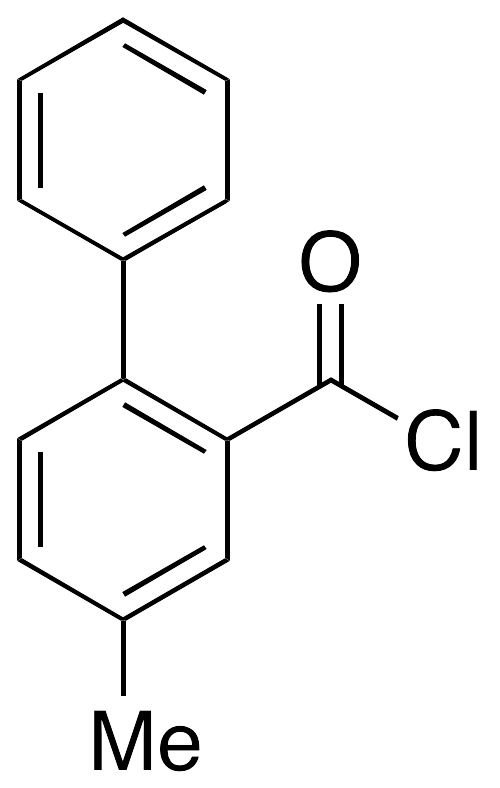 4-Methyl-2-biphenylcarbonyl Chloride