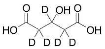3-Hydroxy-1,5-pentanedioic-2,2,3,4,4-d5 Acid