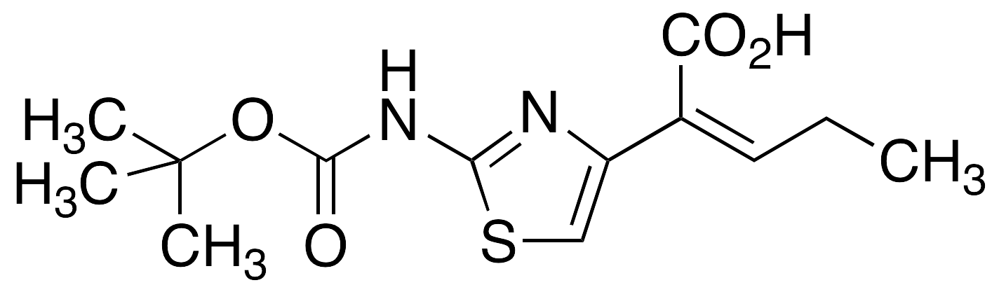 (Z)-2-[[(1,1-Dimethylethoxy)carbonyl]amino]-Alpha-propylidene-4-thiazoleacetic Acid