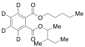 n-Pentyl 3-Methyl-2-pentyl Phthalate-d4