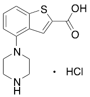 4-(1-Piperazinyl)-benzo[b]thiophene-2-carboxylic Acid Hydrochloride