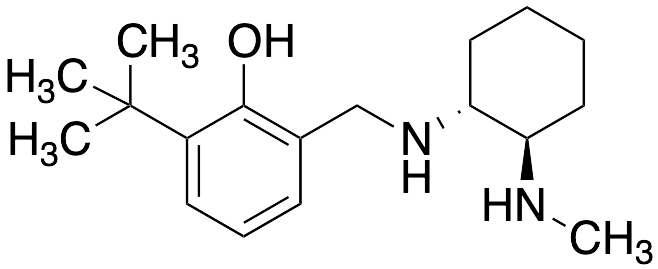 2-(1,1-Dimethylethyl)-6-[[[(1R,2R)-2-(methylamino)cyclohexyl]amino]methyl]phenol