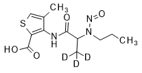 N-Nitroso Articainic Acid-d3