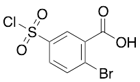 2-Bromo-5-(chlorosulfonyl)benzoic Acid