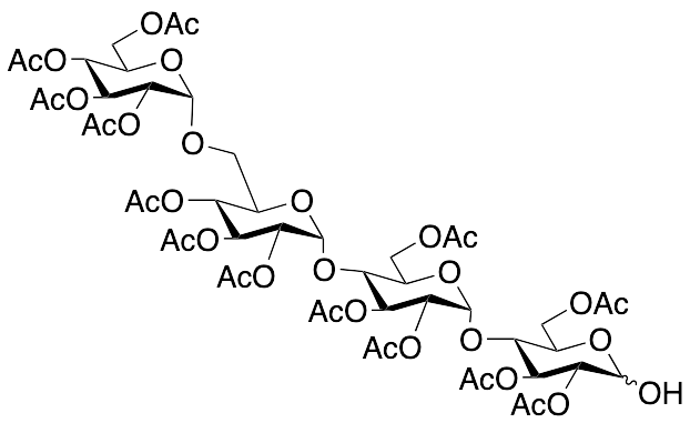 6-Alpha-D-Glucopyranosyl Maltotriose Tridecaacetate